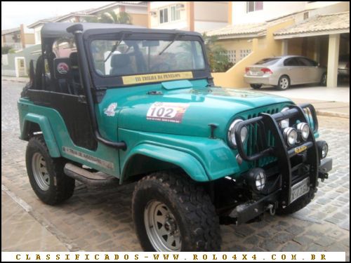 Willys 1963 para trilha