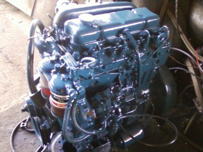 motor diesel D20 perkins 