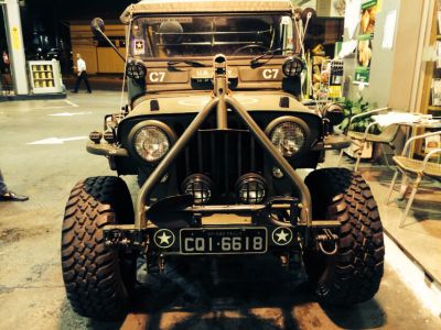 Willys 1952 placa preta 