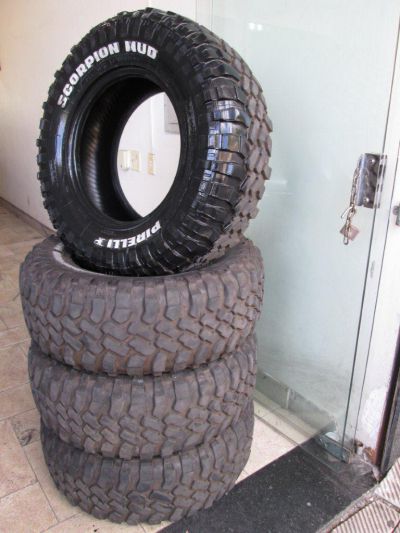 Pneus Pirelli 255/70 r16