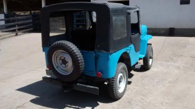 Jeep Willys Azul