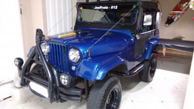 Ford Jeep 1968 Azul Todo 