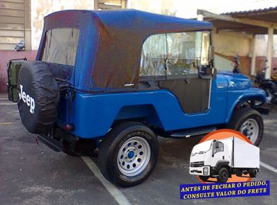 Capota Azul Marinho CJ5