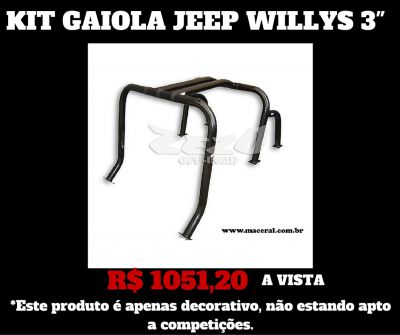 ARCO DE GAIOLA JEEP