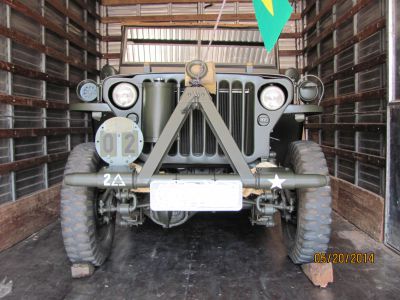 Towbar para jeep militar 