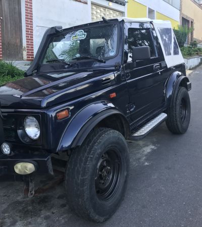 Suzuki Samurai canvas