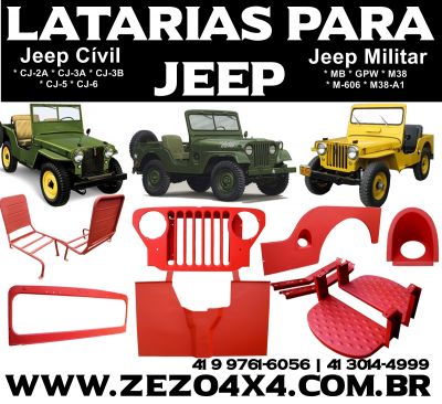 Latarias para jeep Willys