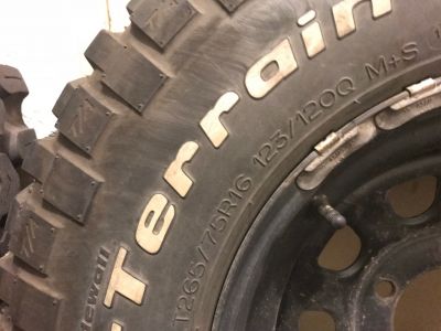 BF Mud 265 75 R16