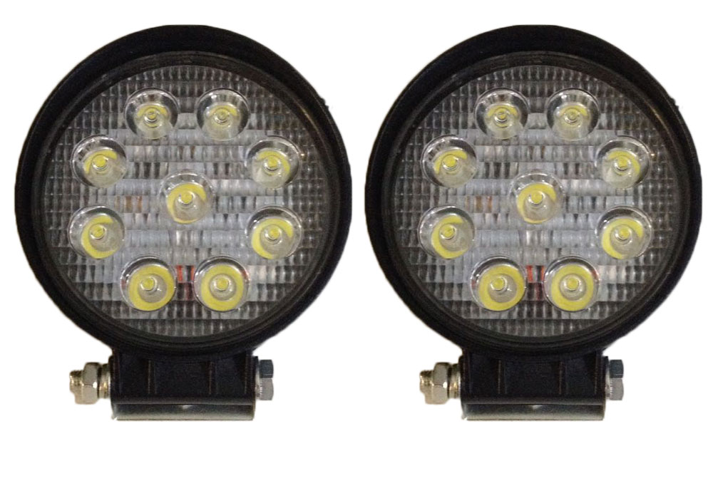 Farol milha led 9leds 