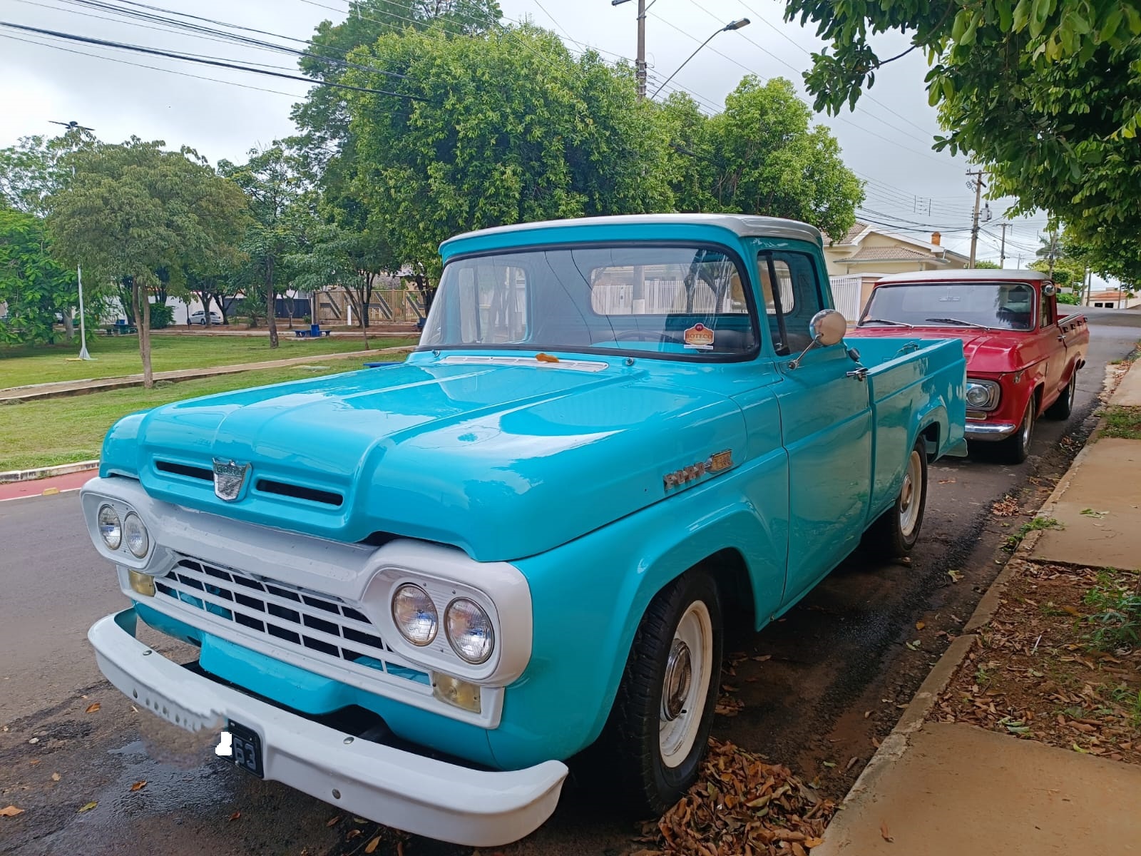 F-100 V8 1963 Restaurada