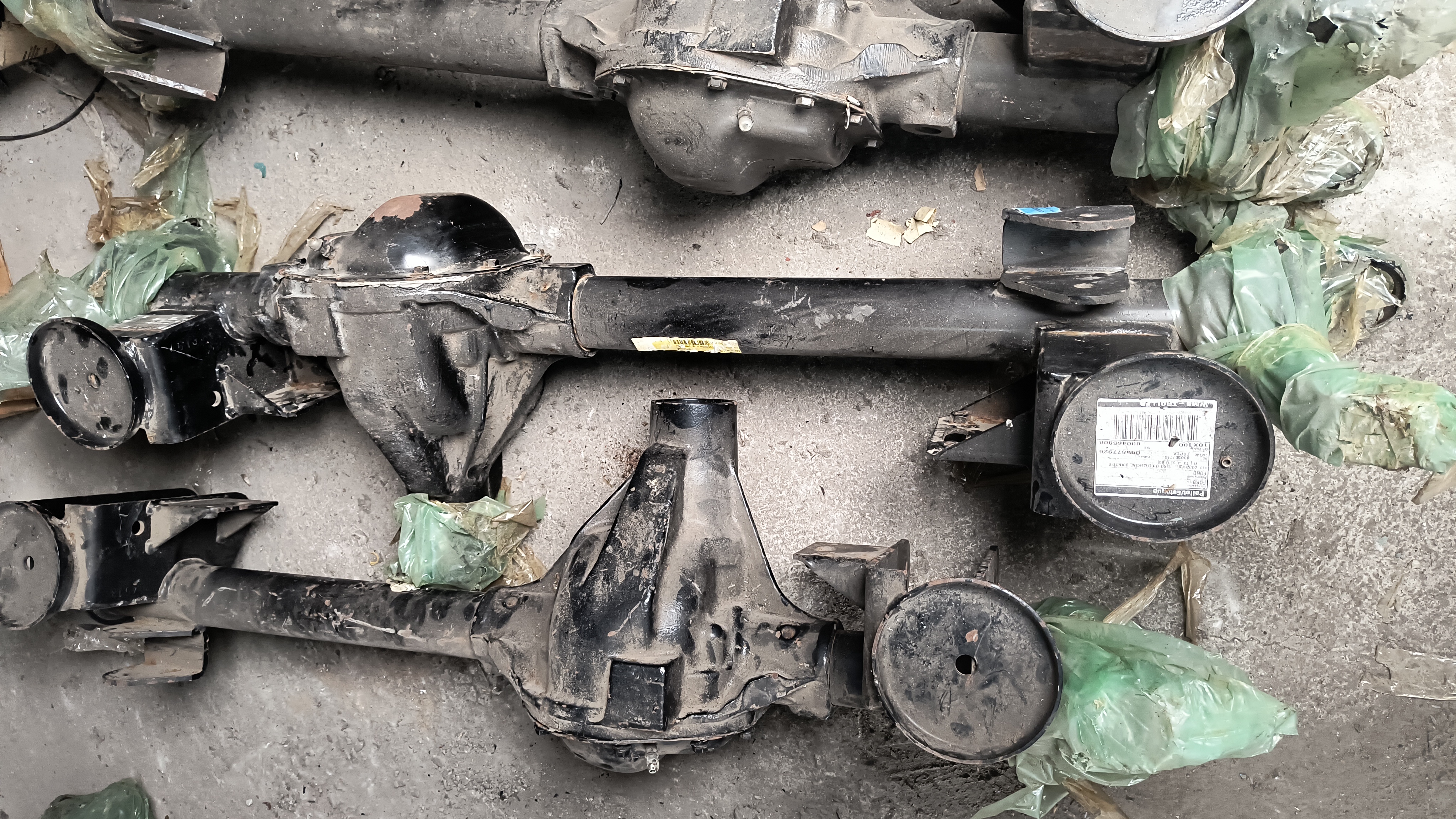 Carcaça eixo diant. Troll