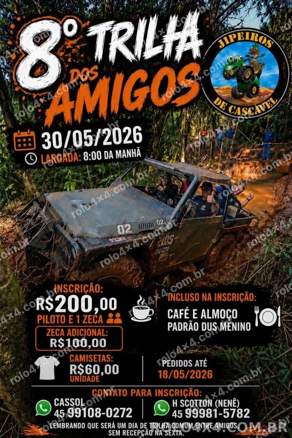 8º Trilha dos Amigo