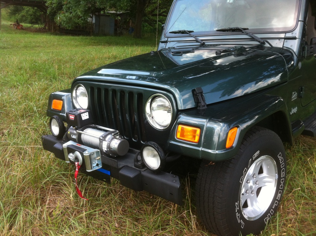 Mesa guincho jeep wrangle