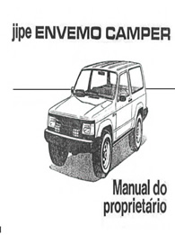 Manual do Proprietário Camper 1992