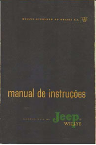 Manual de Instruções Willys 1958